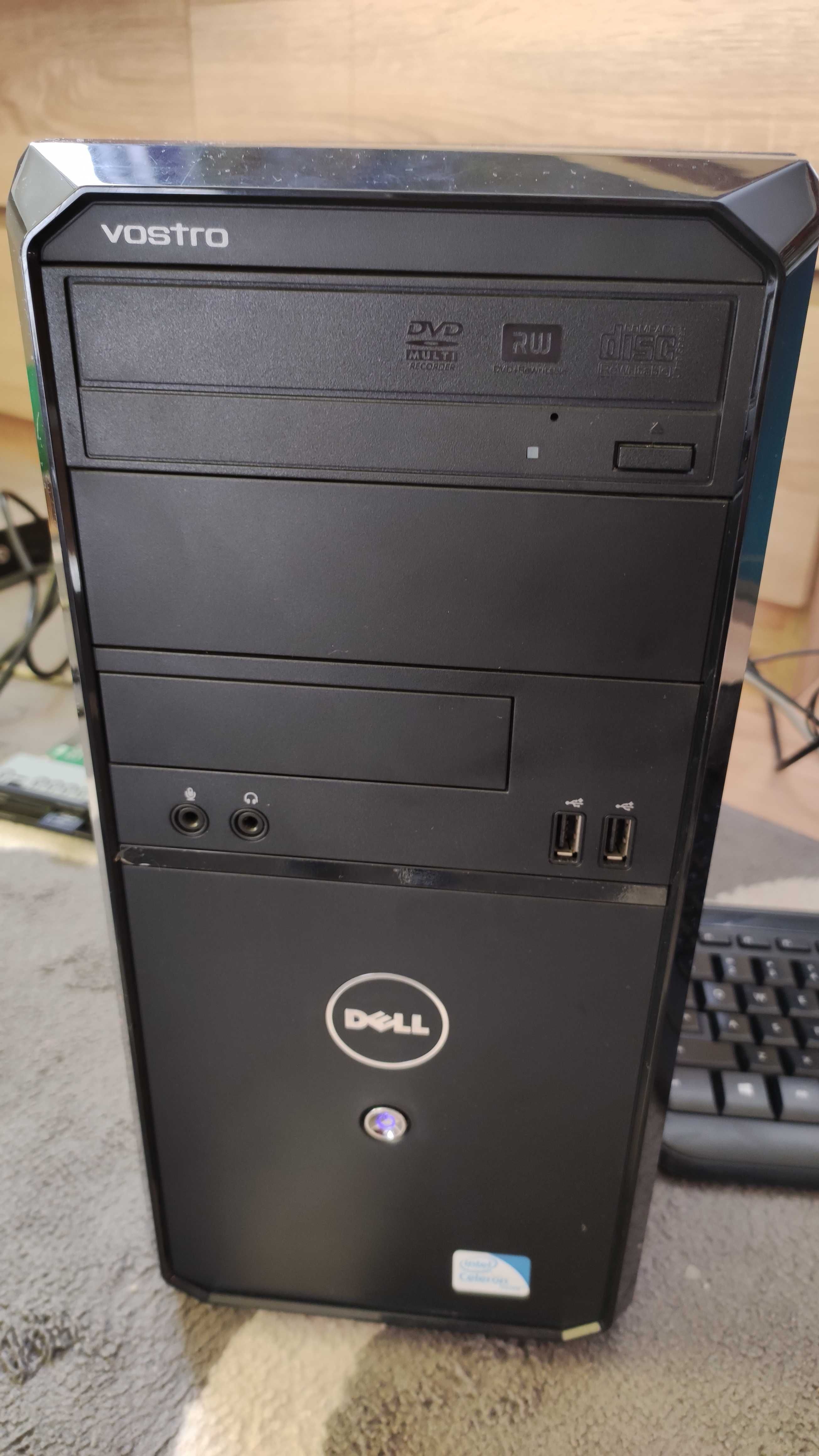Zestaw komputerowy z Win10, komputer Dell, monitor, klawiatura, mysz