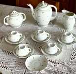 Serviço de chá em porcelana S.P.