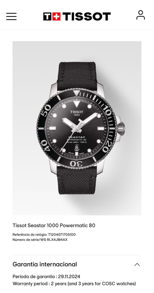 Tissot Seastar 1000 Powermatic 80