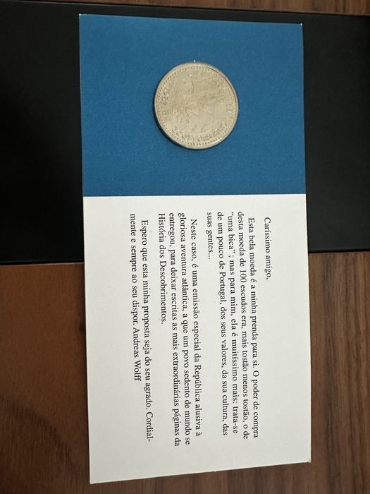 Moeda comemorativa de 100 Escudos
