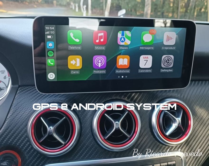 Ecrãs tátil Snapdragon Mercedes