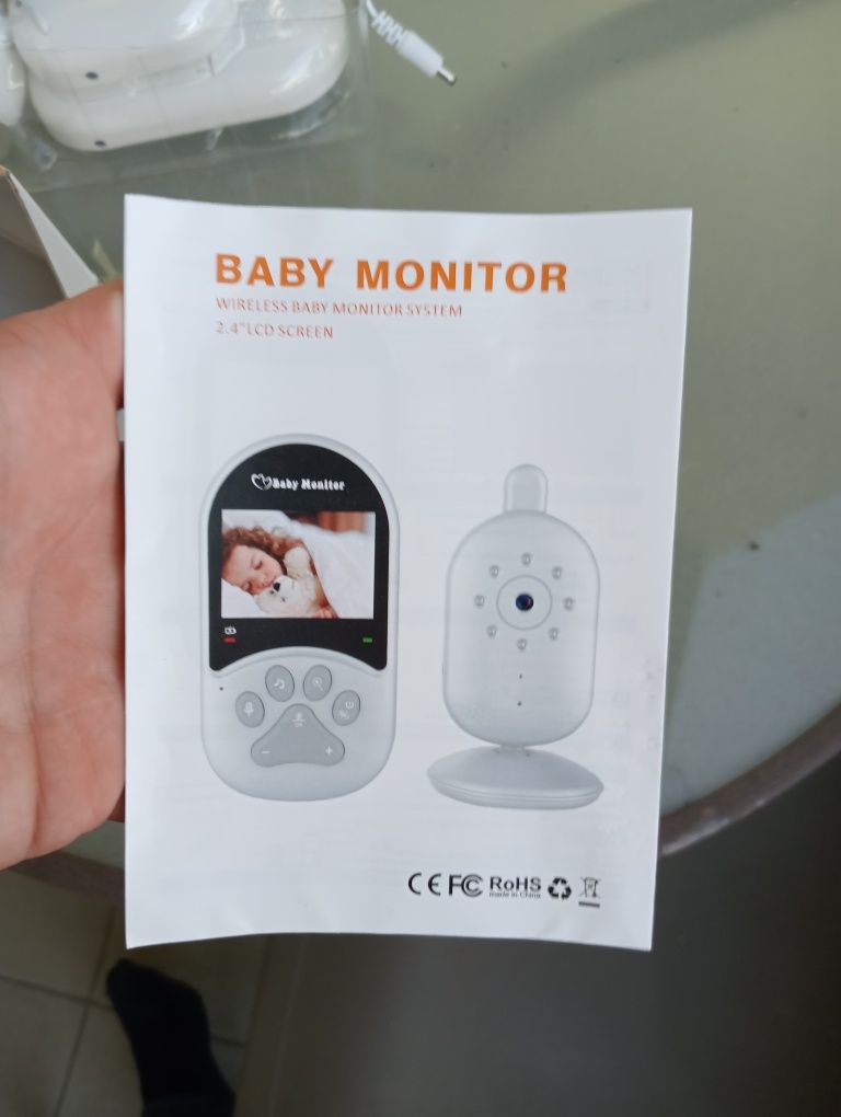 Baby Monitor Novo em caixa. Nunca usado