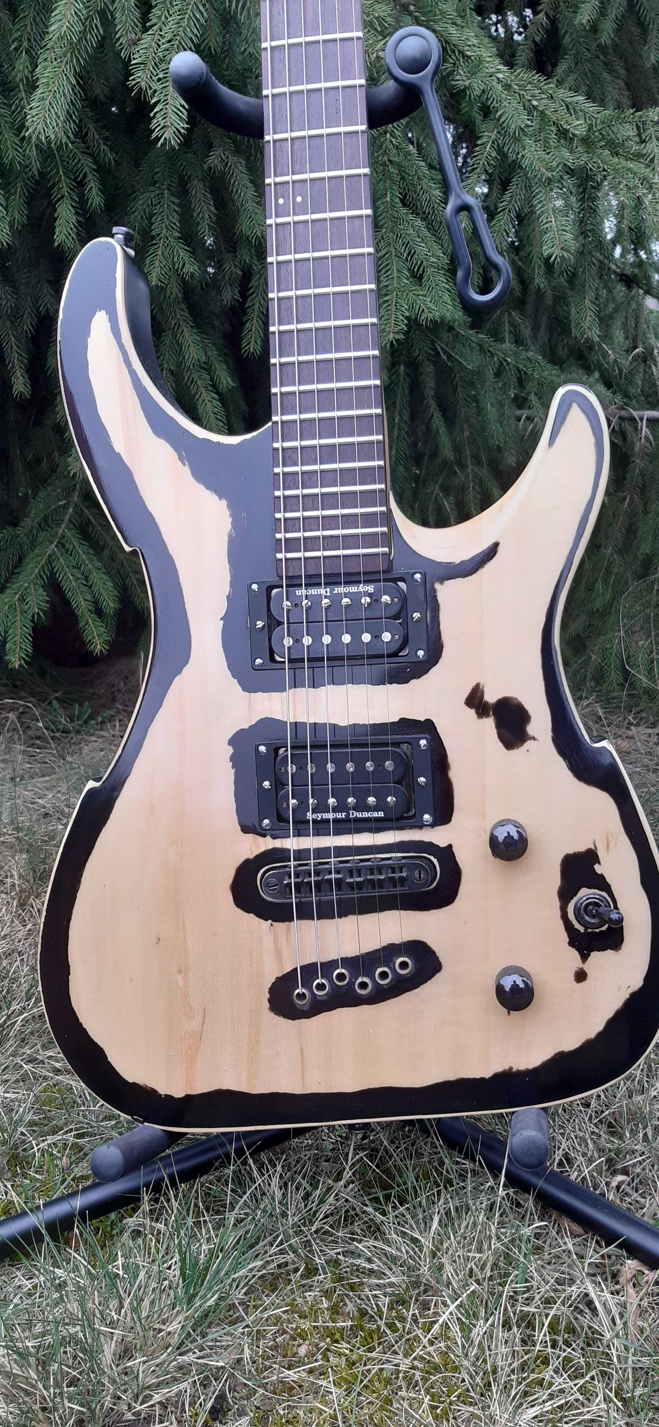 Gitara elektryczna Peavey EXP V Type, seymour duncan, Vandenberg