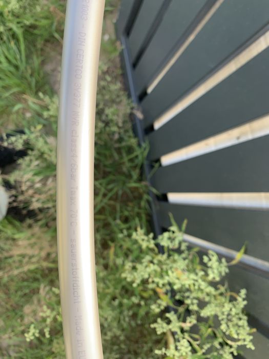 Rura Tece silver ogrzewanie podłogowe