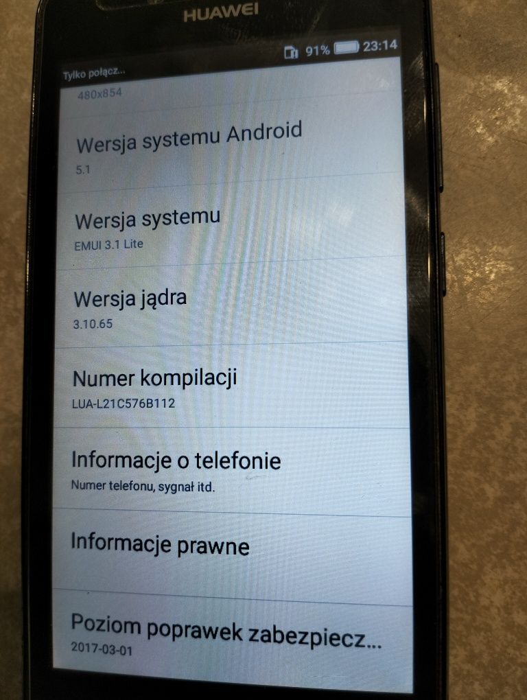 Huawei telefon komórkowy