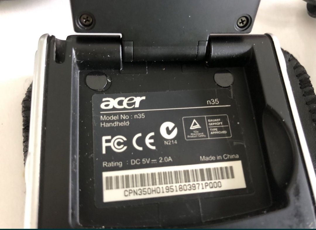 Acer n35  GPS folia na wyświetlaczu