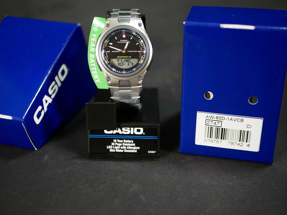 Casio AW-80D-1AV Silver. З коробкою.