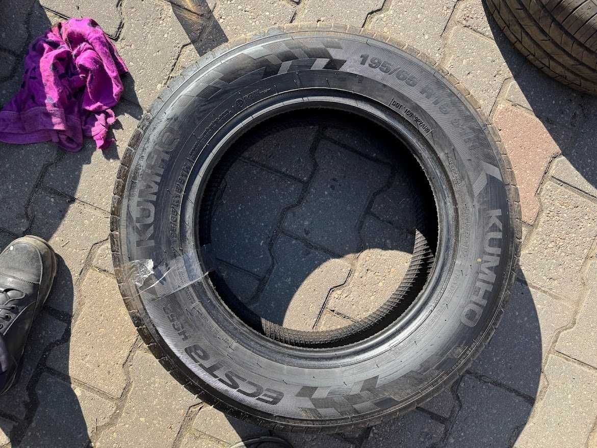 шини скати колеса 195 65 15 Kumho 6.6 mm 2021 р 2 шт літо