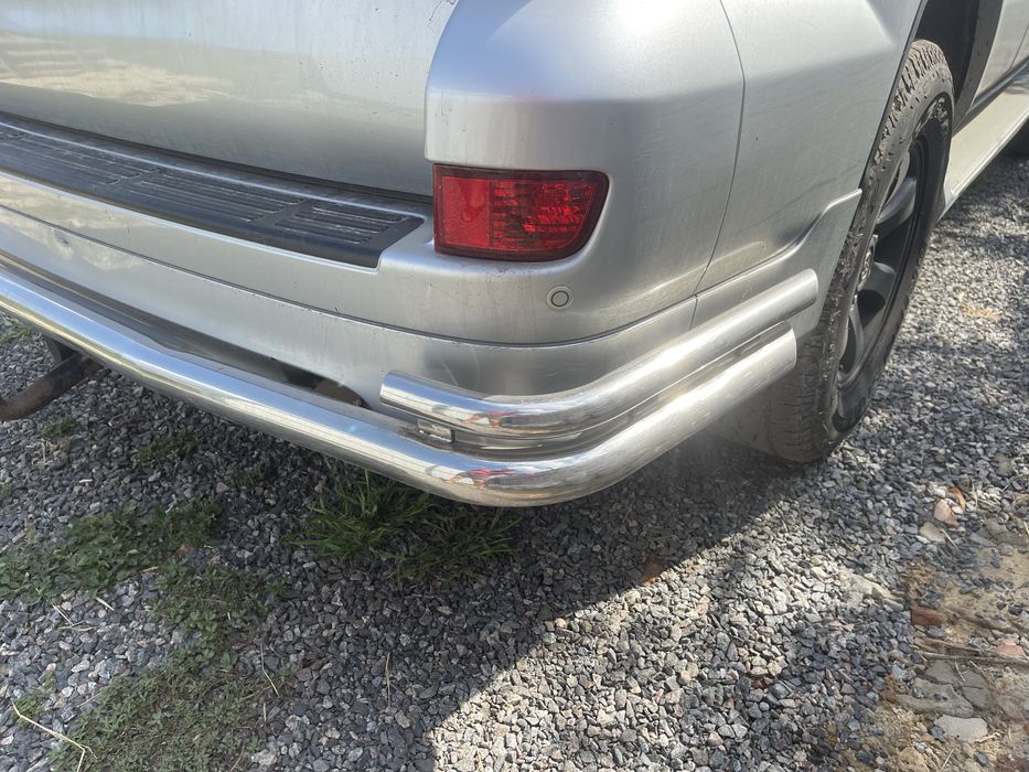 Кенгурятник Prado 120 та задня дуга обвісу