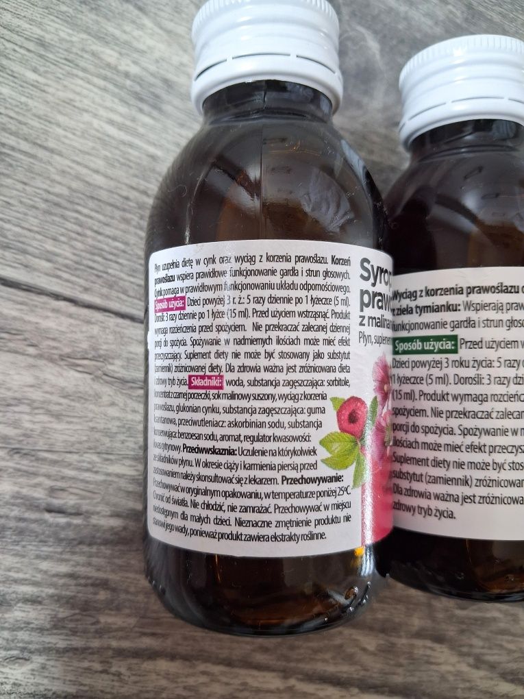 Syrop prawoślazowy prawoślazowo-tymiankowy