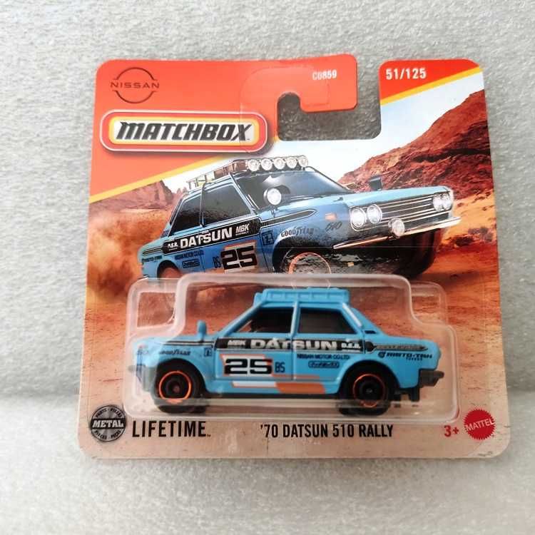 ´70 Datsun 510 Rally Matchbox