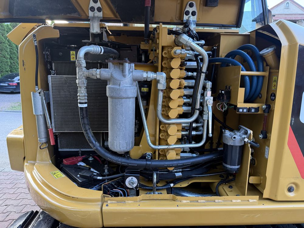 Minikoparka Caterpillar CAT 308 E2 VAH PowerTilt z Niemiec 3x łamane