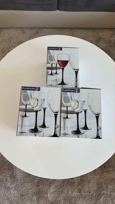 Conjunto de 12 copos altos Luminarc (novos)