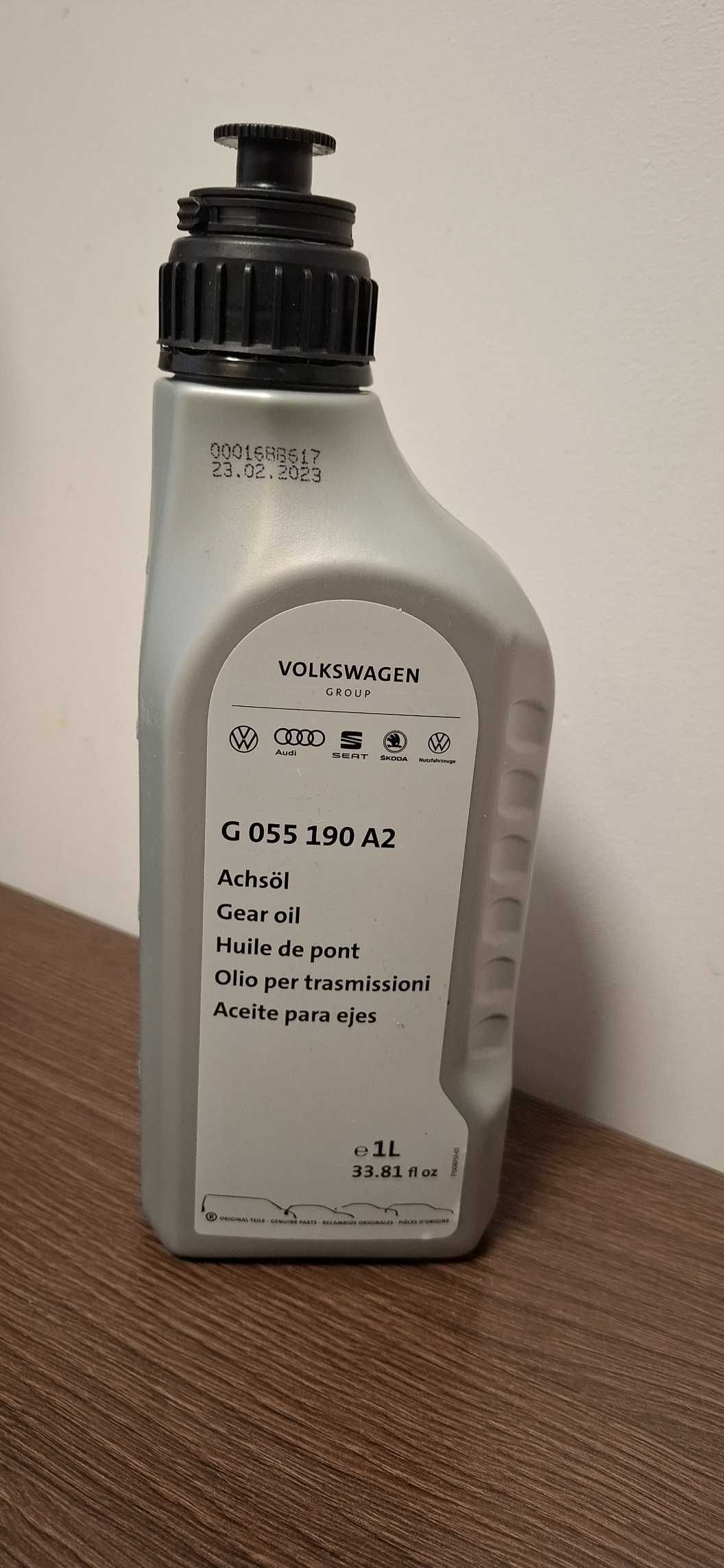 Оригинальное масло в раздатку VW