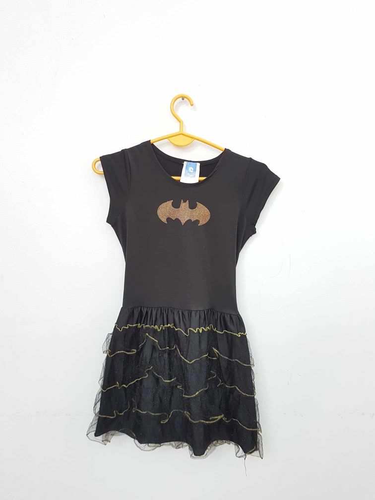 Sukienka przebranie Batgirl Batman rozmiar 127-137 cm. A636