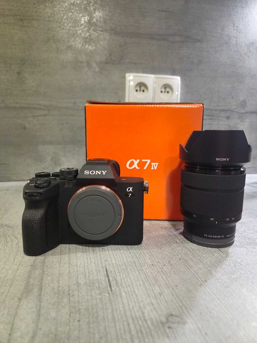 Aparat Sony a7IV + Sony FE 28-70mm f/3.5-5.6 Przebieg 20466