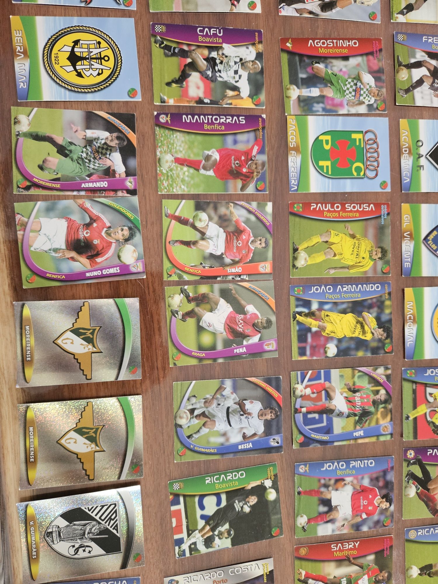 Lote cromos panino futebol 2002/2003