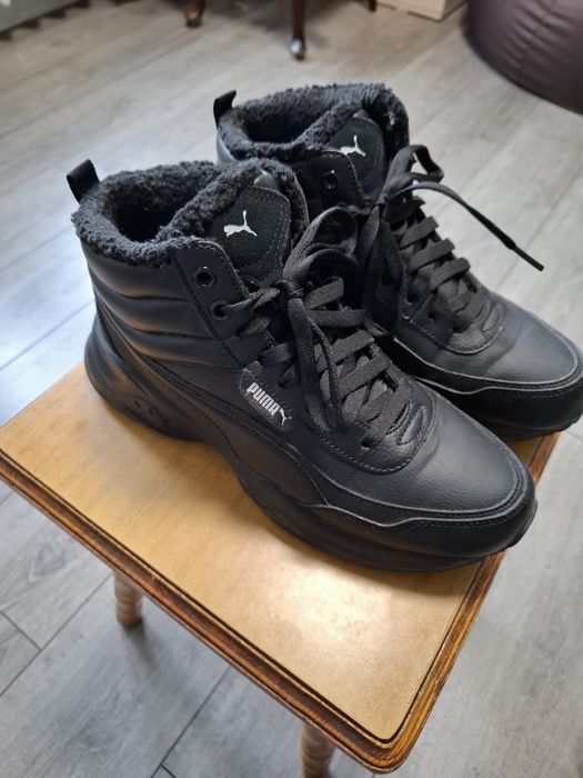 Спортивные зимние ботинки Puma в отличном состоянии