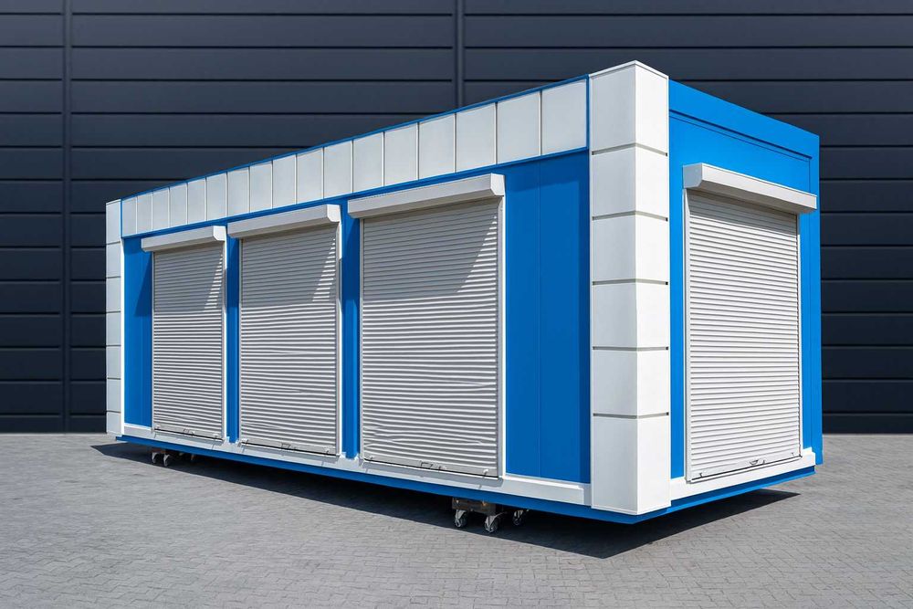 Pawilon Kontener Handlowy Usługowy Gastronomiczny 5x3 6x3 7x3 OD RĘKI