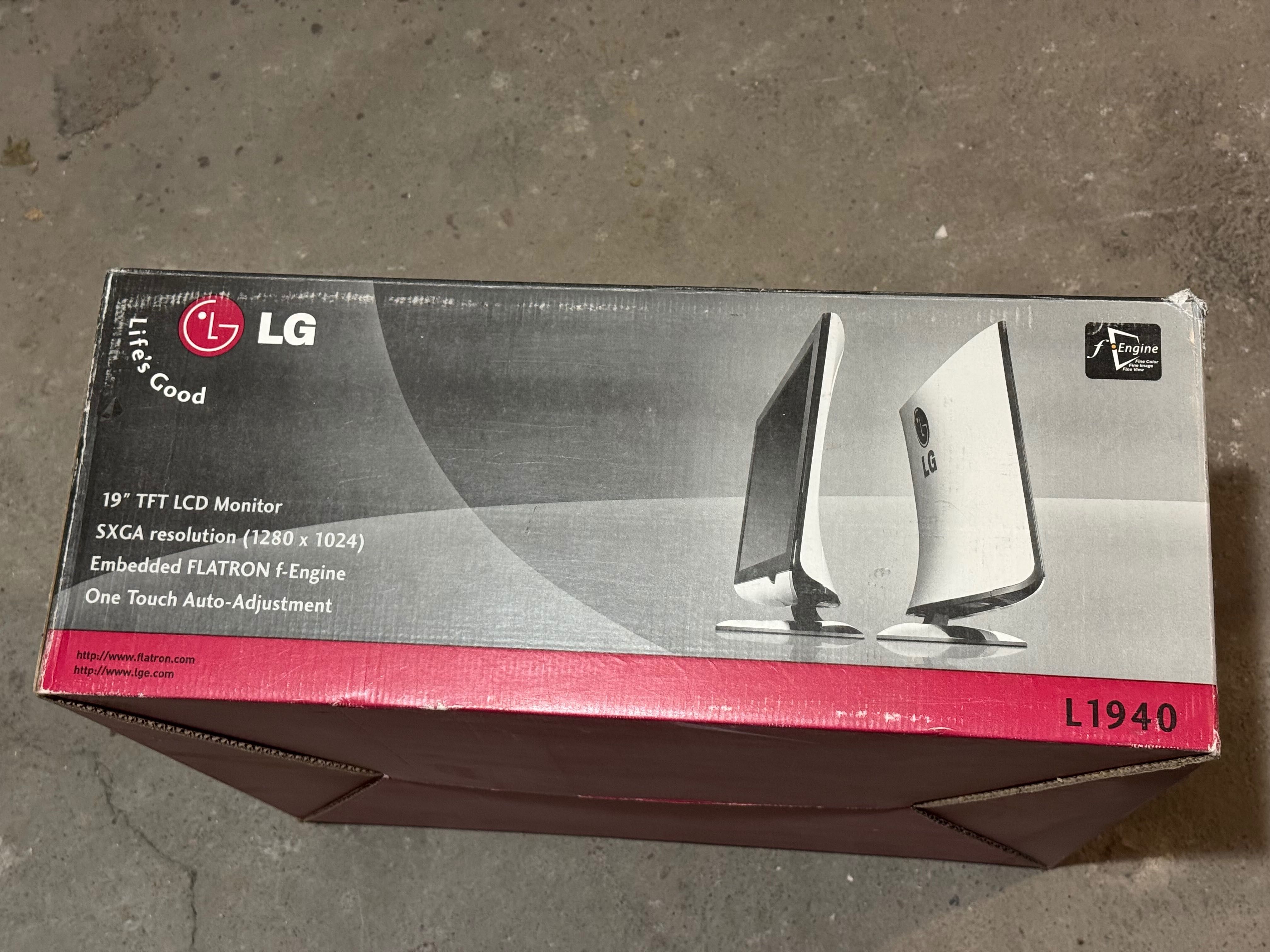 Monitor LCD LG 19” cali L1940B ‭1280x1024 60Hz