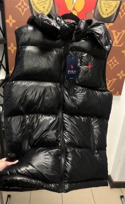 ЖИЛЕТКА POLO RALPH LAUREN Мужской жилет черный безрукавка весна люкс