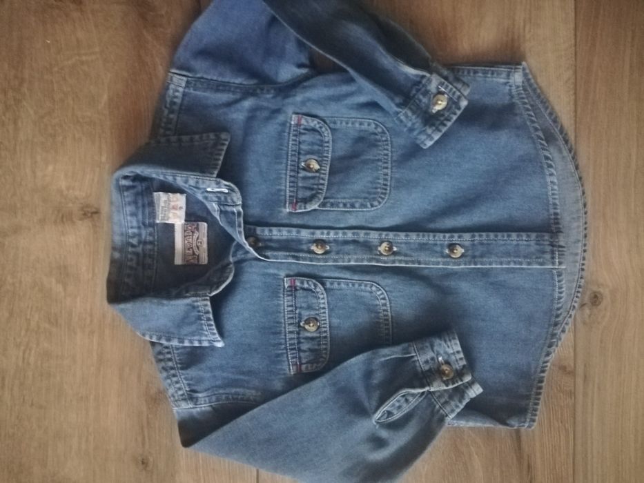 Koszula chłopięca jeans roz 86