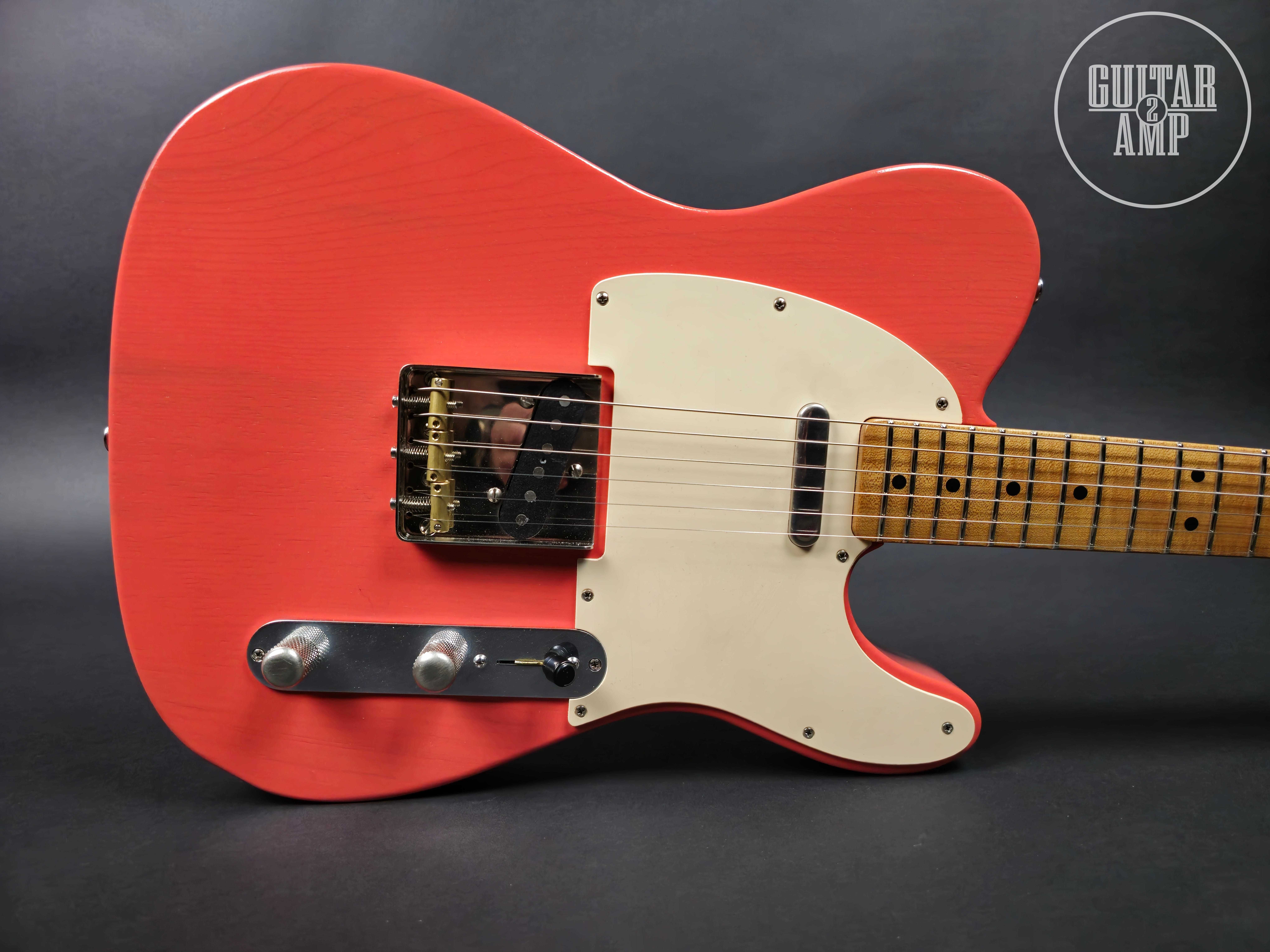 LsL T Bone ERA NAMM Fiesta Red Telecaster Custom Shop - Nowy