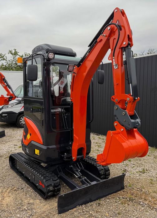 MEX X25 PRO | Minikoparka gąsiennicowa | silnik KUBOTA | Klimatyzacja