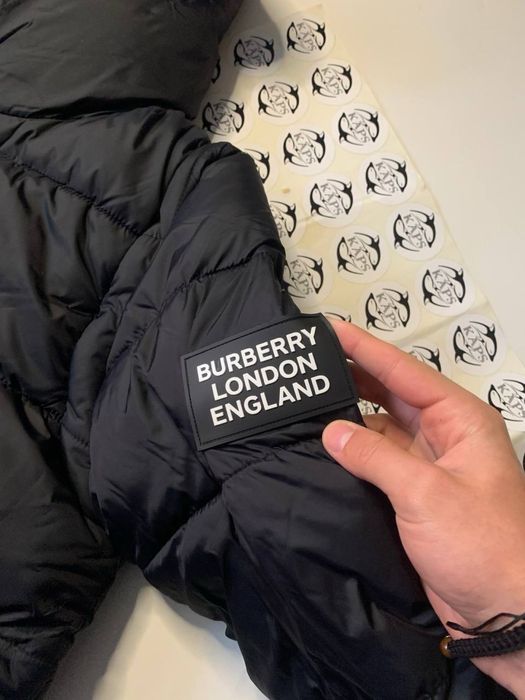 Пуховик Burberry/пуховик барбері/куртка барбері
