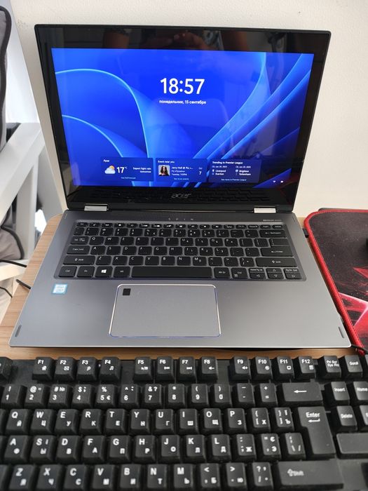 Ноут aser spin n17 w2 на intel core i5