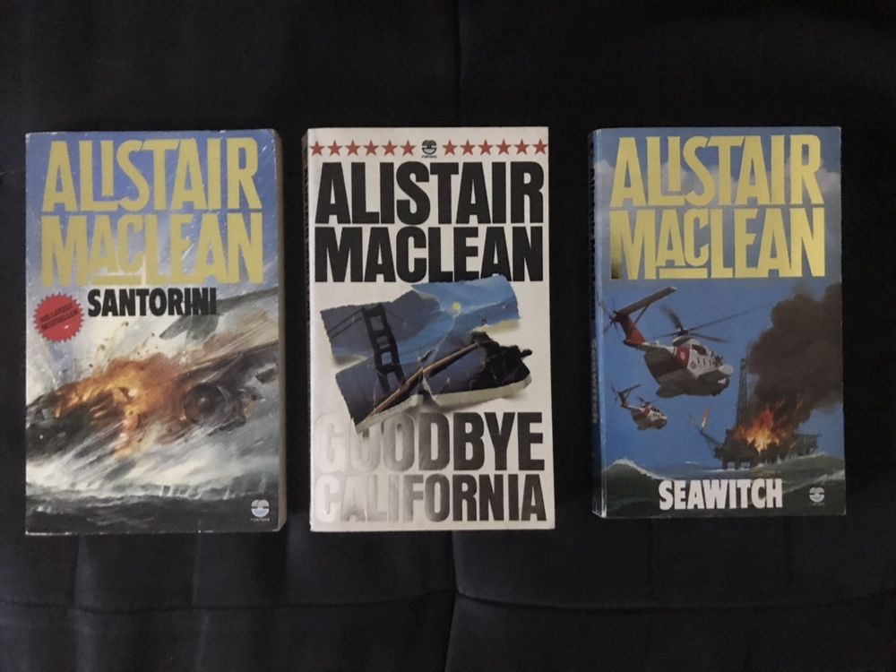 Alistair Maclean 3 - Livros Em Lingua Inglesa