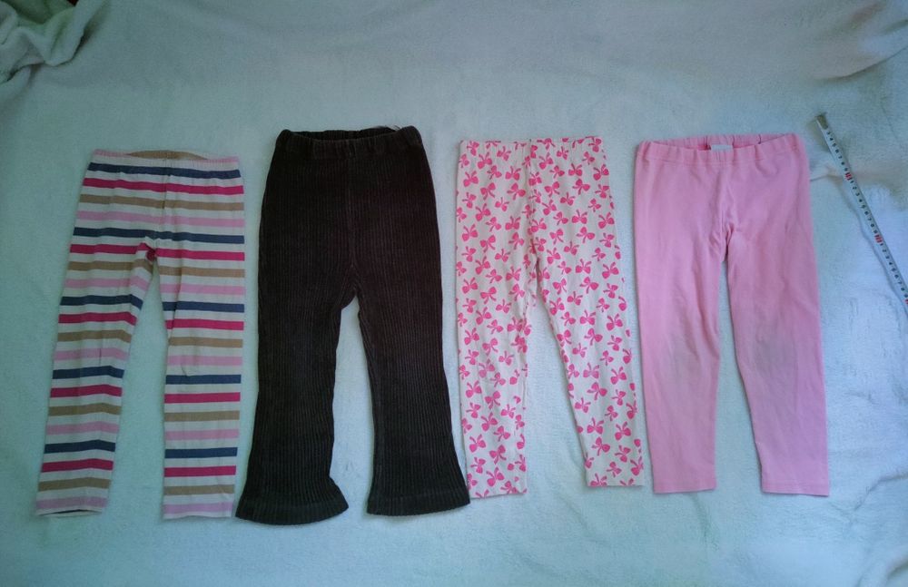 Legginsy + spodnie 98/104