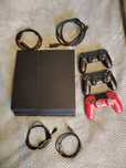 Ps4 fat 1T+ 3 pady + pełne okablowanie