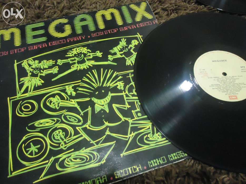 Vendo disco vinil megamix diversos