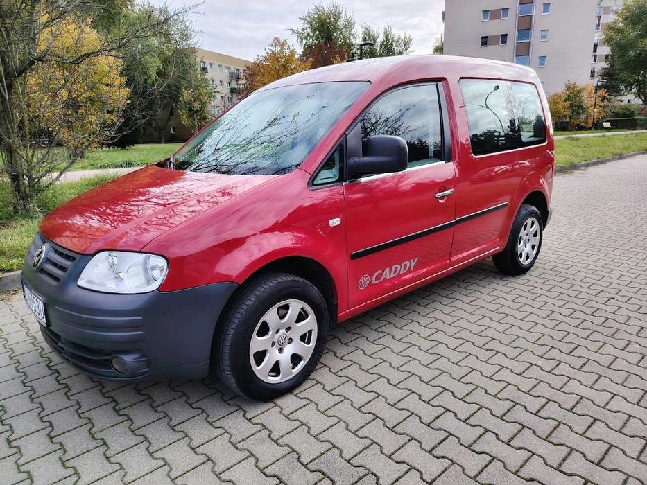 Volkswagen Caddy 1.9 D 2006 r. 5-cio osobowy PIĘKNY!