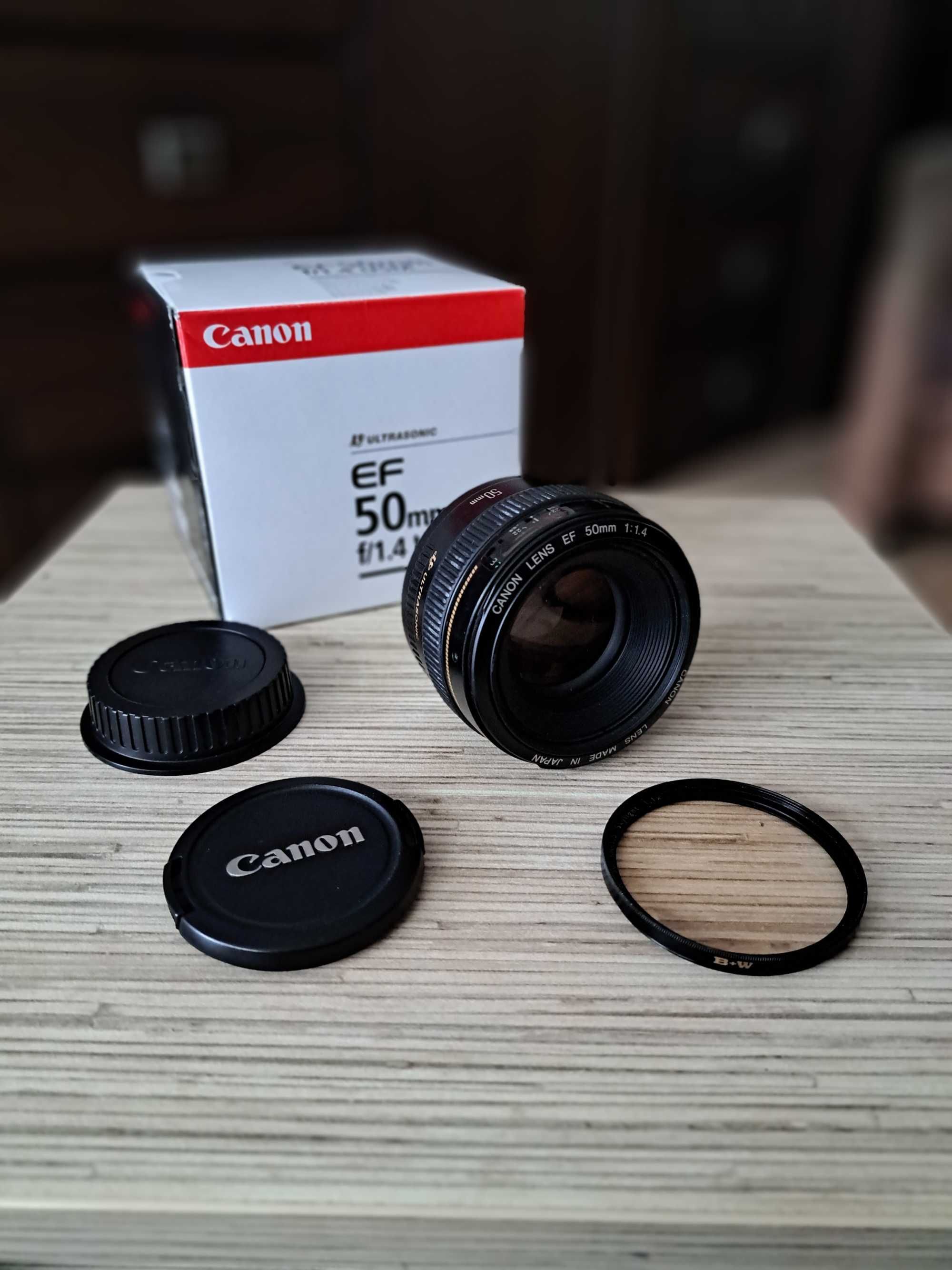 Obiektyw Canon 50 mm f/1.4 EF USM
