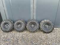 Koła felgi ITP 4x110 grizzly kvf 750 linhai maxxis zilla opony nowe