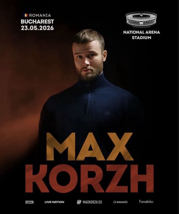 Билеты на концерт коржа