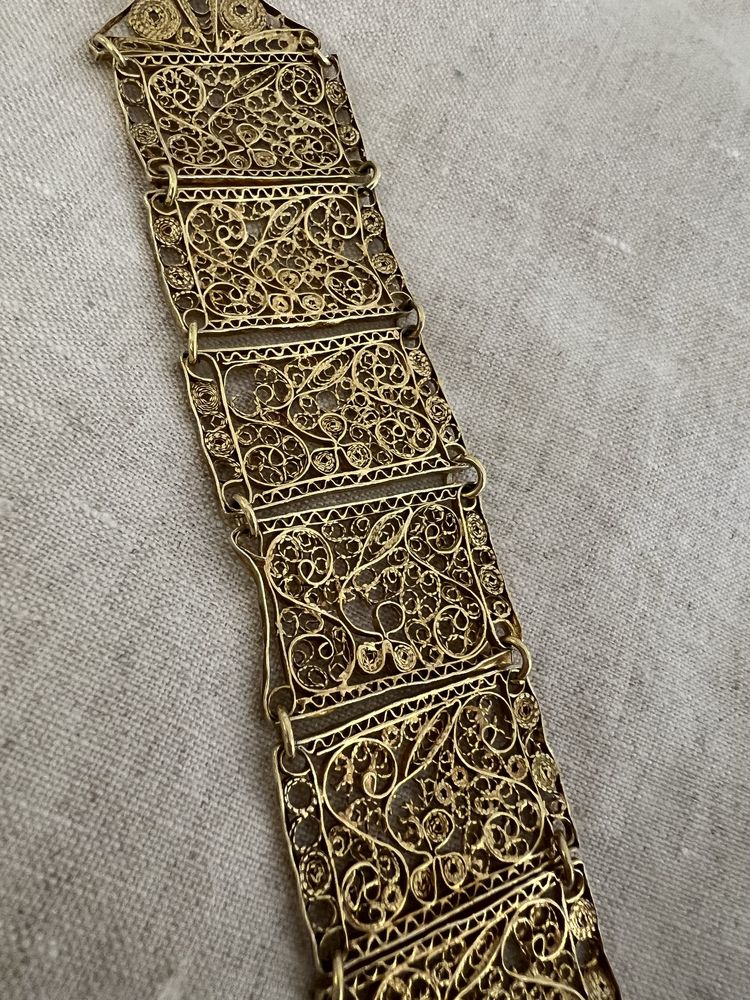 Pulseira prara dourada