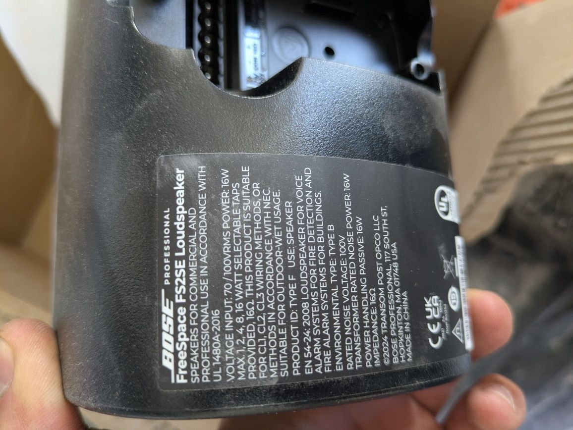 Bose FS2SE coluna