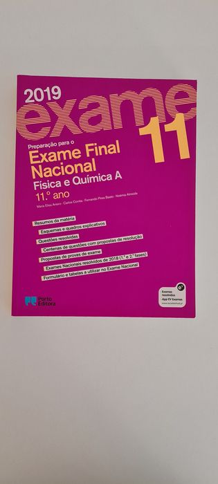 Exame Nacional Física e Química.  11 Ano