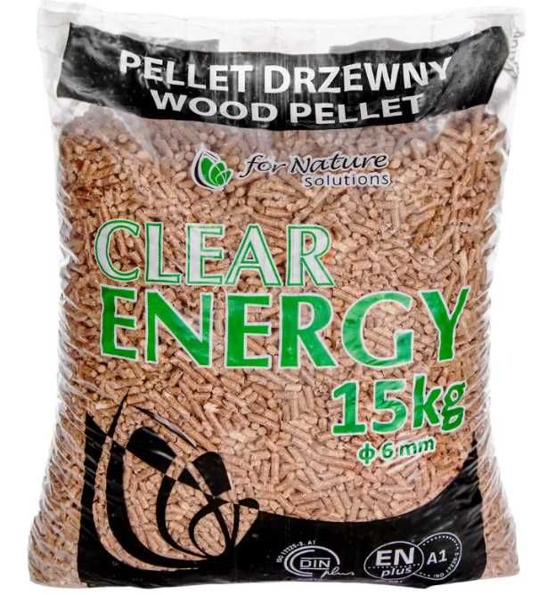 CLEAR ENERGY Pellet drzewny worki po 15kg