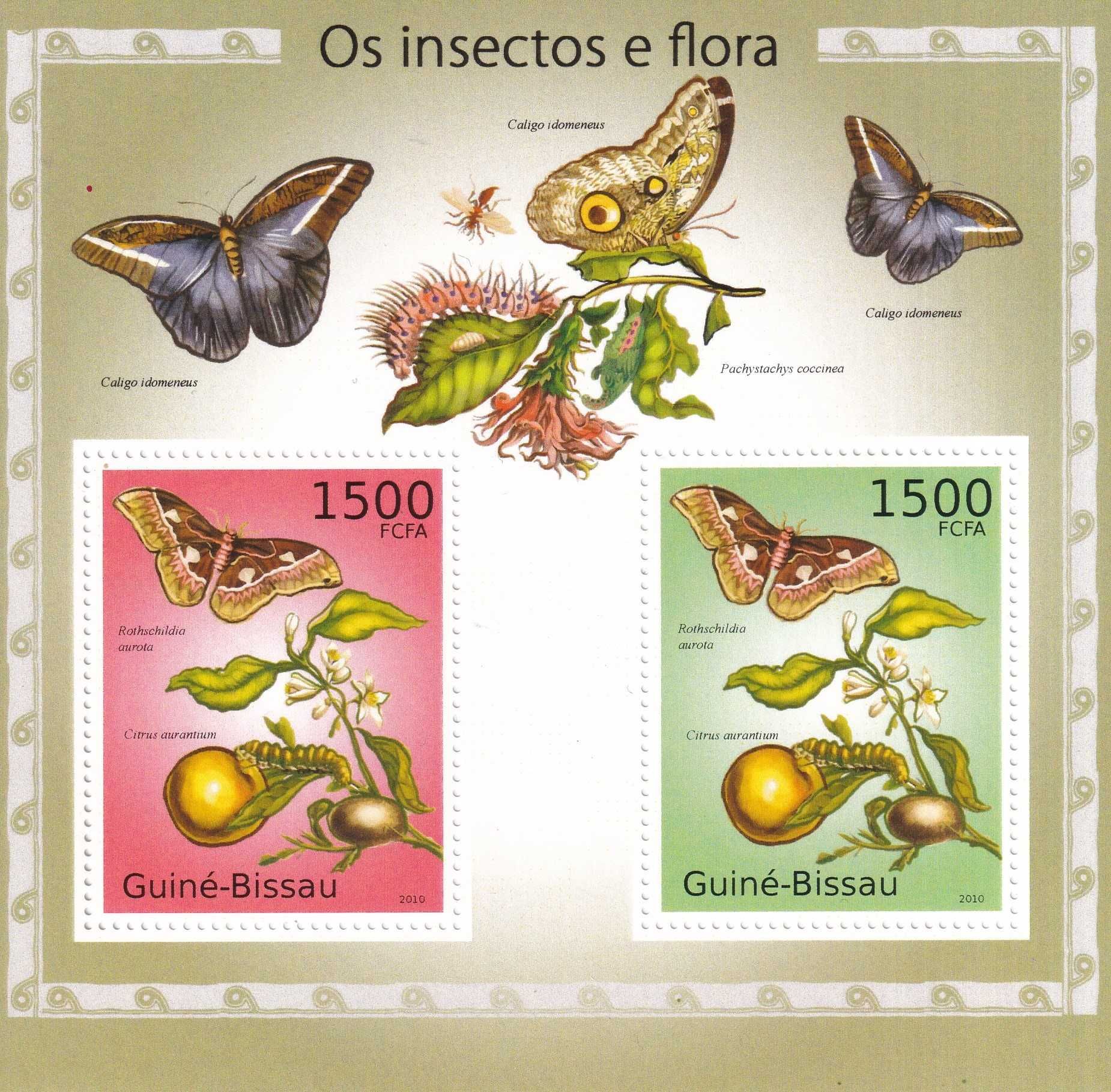 znaczki pocztowe - Gwinea Bissau 2010 cena 5,90 zł kat.7,50€