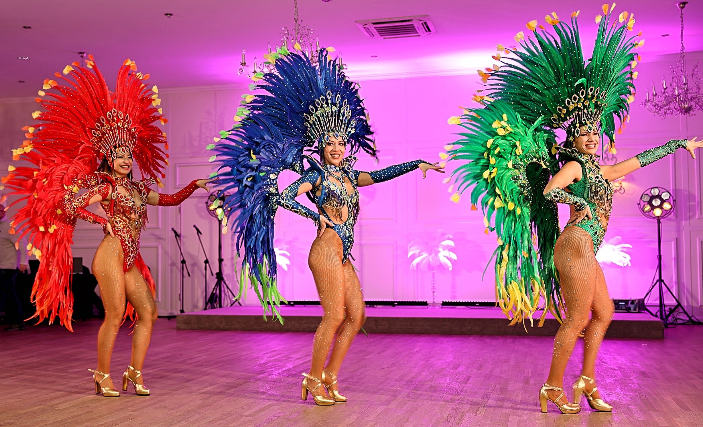 Pokaz tańca na urodziny SAMBA SHOW - tancerki, pokaz tańca samba