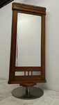 tremo lustro do garderoby przedpokoju butiku vintage art deco stojące