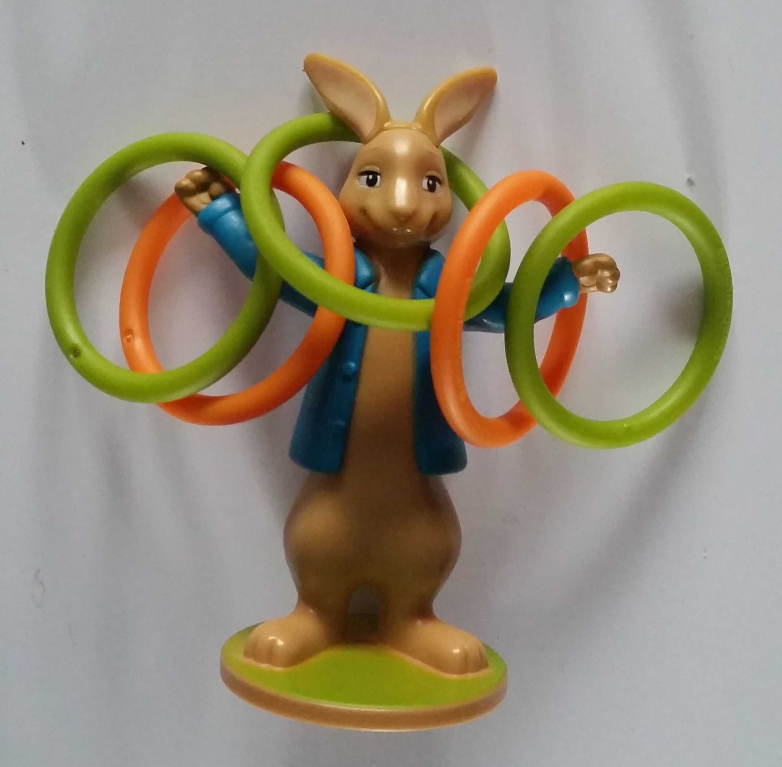 gra zręcznościowa z obręczami Piotruś Królik Peter Rabbit