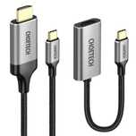 Choetech zestaw przejściówka HUB USB Typ C - HDMI 2.0