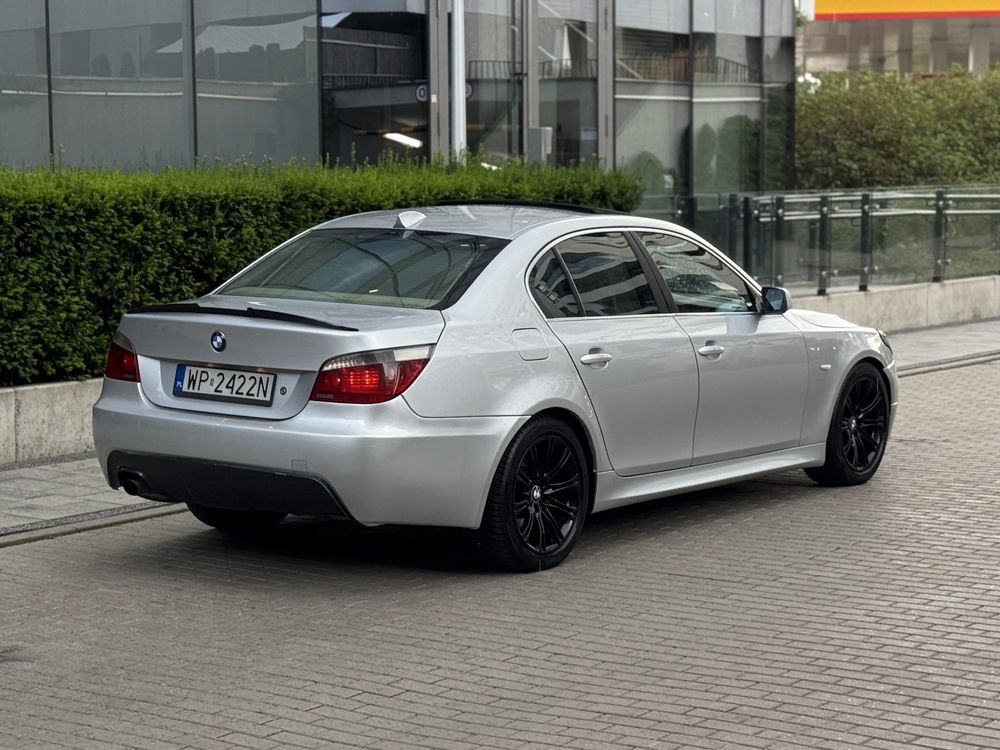 BMW E60 520d • Automat • 2006 • Stage 1 ~200KM • Bogate wyposażenie