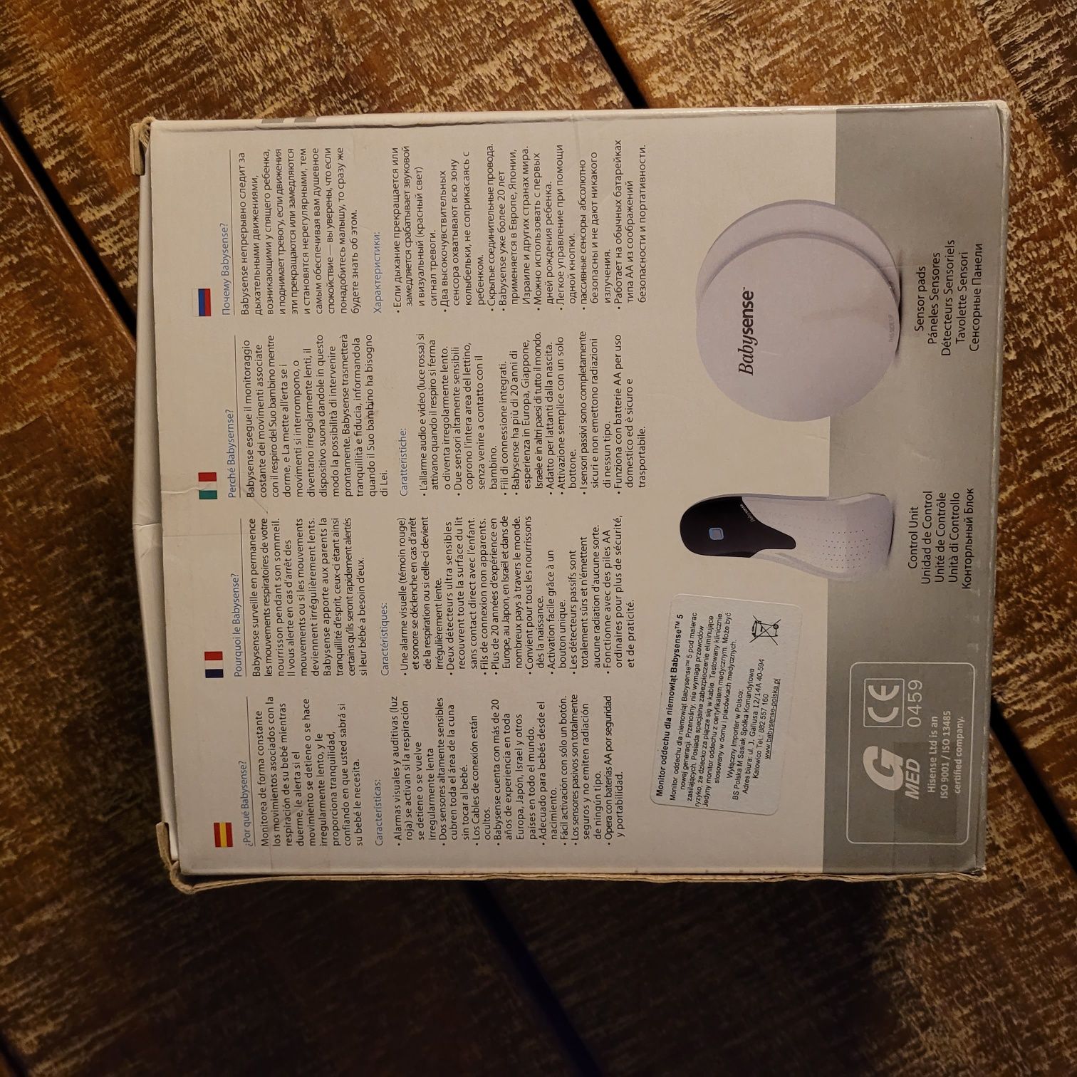 Babysense 5 Baby Sense 5 sensor oddechu czujnik oddechu