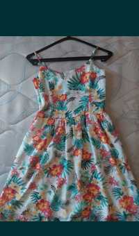 Vestido com flores